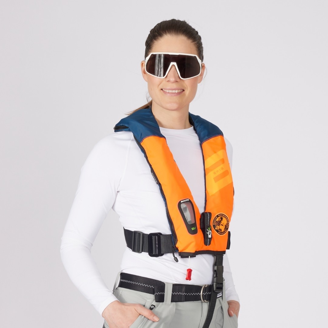 Baltic Epiq 165N automatisch reddingsvest oranje/navy 6