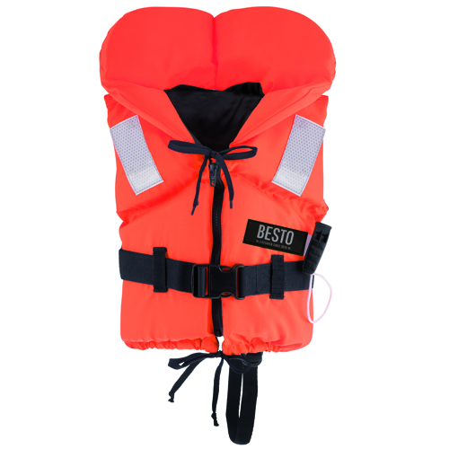 Besto comfort kinderreddingsvest 100n 20-30kg oranje 1