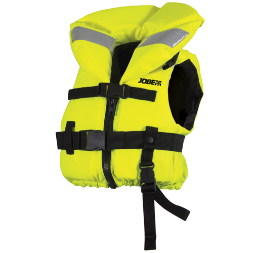 comfort boating reddingsvest kind geel