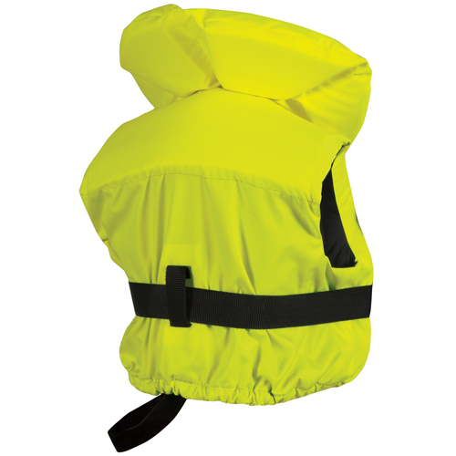 comfort boating reddingsvest kind geel