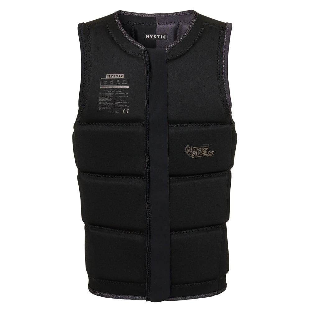 Mystic Peacock Impact Vest heren zwart/ grijs 3