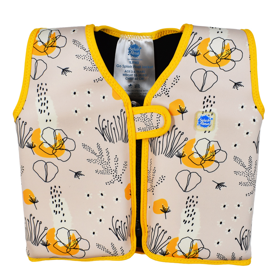 Splash About float jacket 8 piece flower meadow 1