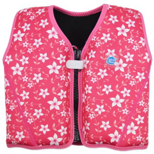 go splash float jacket pink blossom