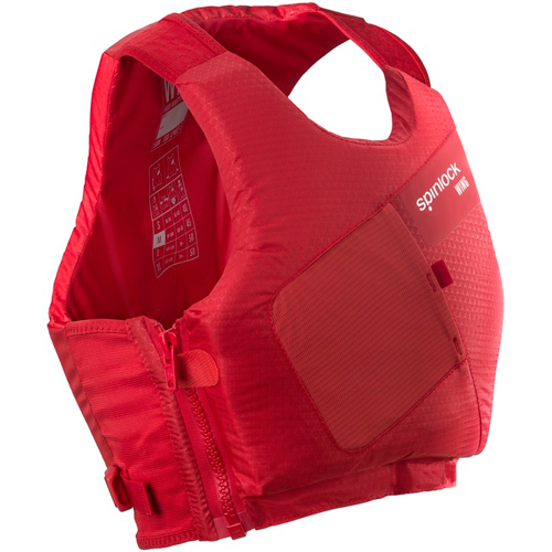 Spinlock Wing rood peddelsport zwemvest 2