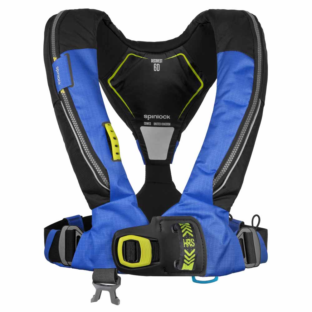 Spinlock Deckvest 6D 170N, pacific blauw, quick release 1