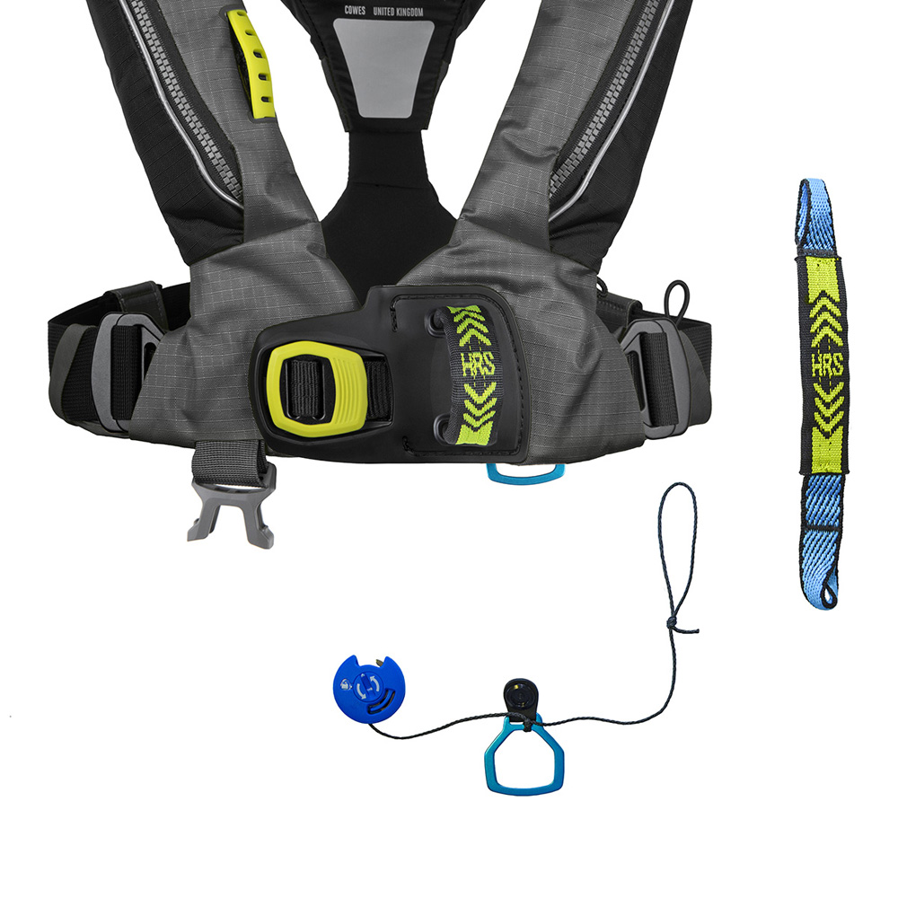 Spinlock Deckvest 6D 170N, pacific blauw, quick release 2