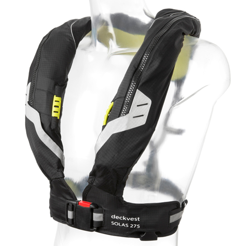 Deckvest Solas 275N zwart