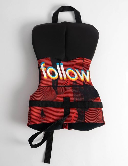 Follow POP kinder reddingsvest rood 0-20 kg 1