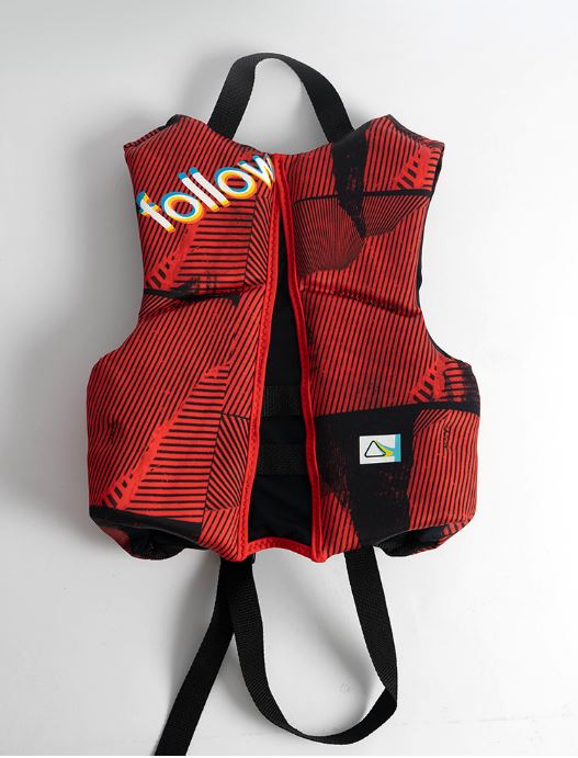 Follow POP kinder reddingsvest  rood 20-30 kg 1