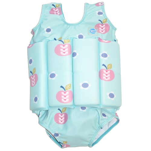 Splash About float suit apple daisy met rits 3