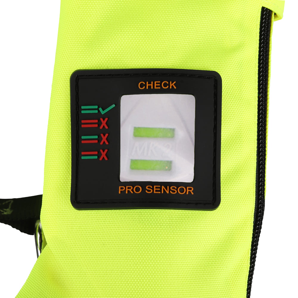 Besto comfort pro high viz geel automatisch reddingsvest 300N 4